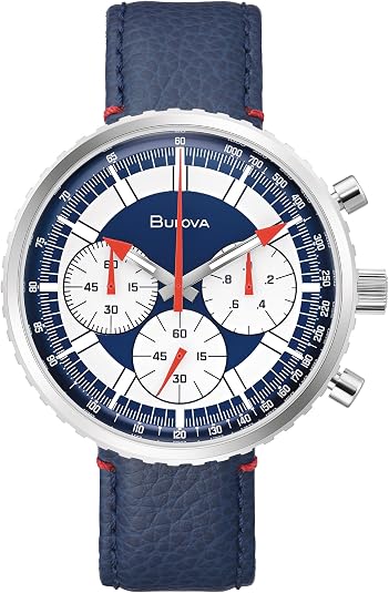 Bulova Hombre Archive Series Cronógrafo 6 Manecillas Acero Cuarzo Azul