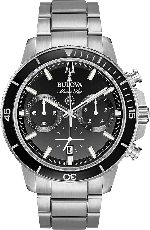 Reloj Bulova Marine Star Series C 96B272 Cronógrafo Acero
