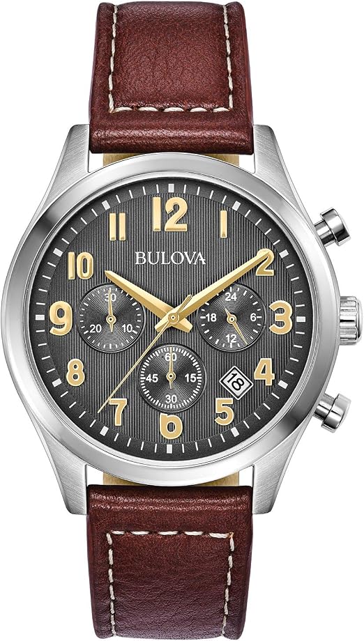 Bulova Reloj Hombre Acero Cronógrafo 6 Manecillas Cuarzo 41mm