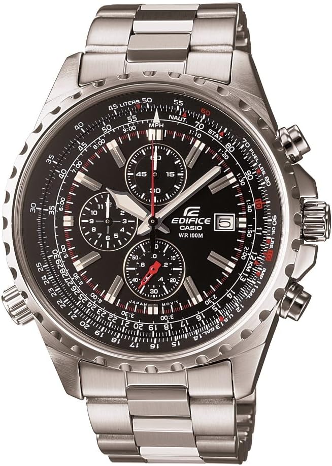 Casio EF527D-1AV Edifice Reloj Multifunción Acero Inoxidable Hombre