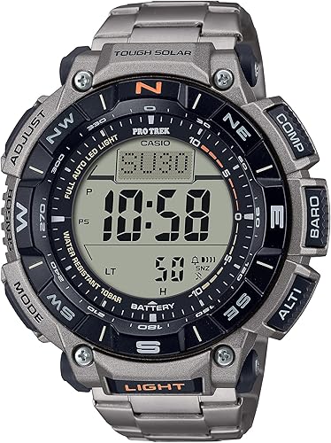 Casio PRG340 Pro Trek Solar con Brújula y Altímetro