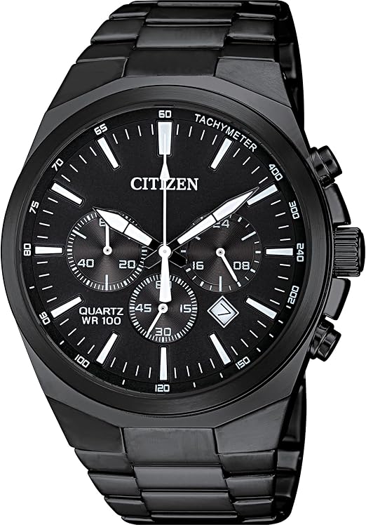 Citizen Cronógrafo Acero Inoxidable 40mm Negro