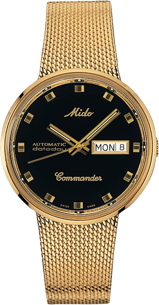 MIDO Commander 1959 Reloj Suizo Automático Hombre Caja 37mm Brazalete 