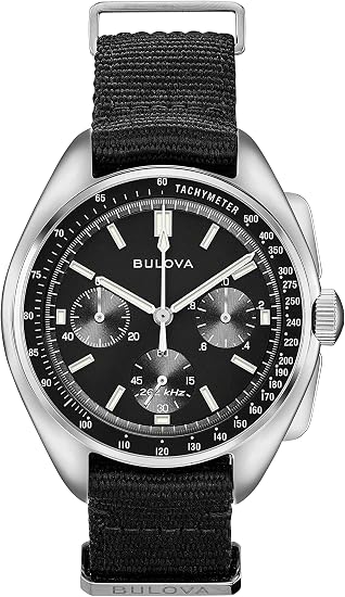 Reloj Bulova Archivo Lunar Pilot 6 Manecillas Cronógrafo Acero Zafiro