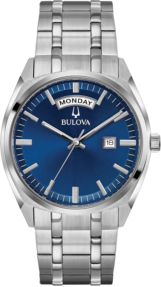 Reloj Bulova Surveyor Clásico Hombre 39mm Azul